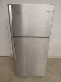 29.75"W Stainless Steel Whirlpool Top Mount Refrigerator