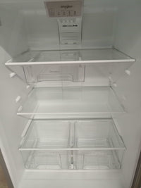 29.75"W Stainless Steel Whirlpool Top Mount Refrigerator