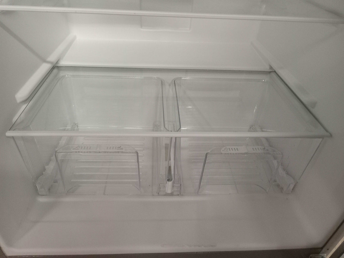29.75"W Stainless Steel Whirlpool Top Mount Refrigerator