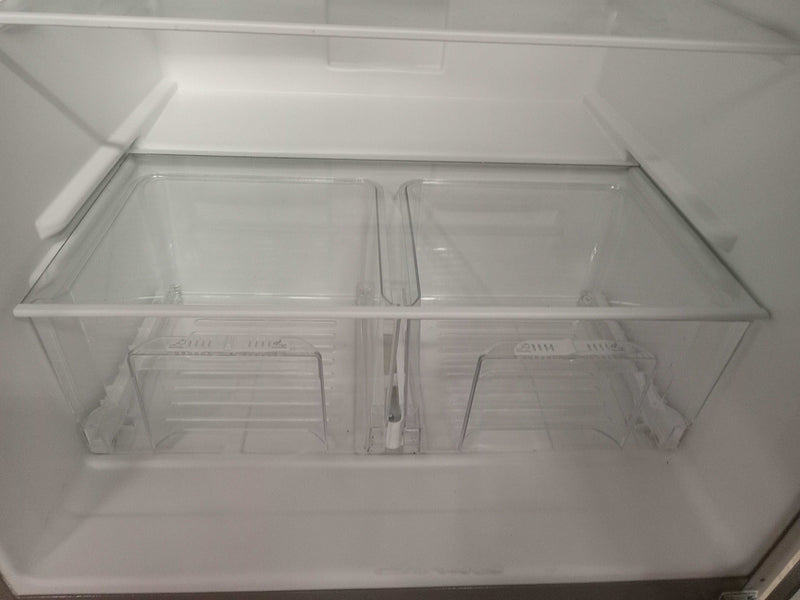 29.75"W Stainless Steel Whirlpool Top Mount Refrigerator