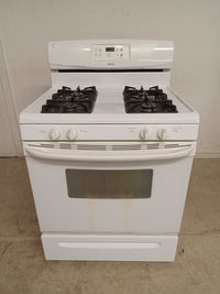 30"W White Kenmore Gas Range