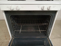 30"W White Kenmore Gas Range