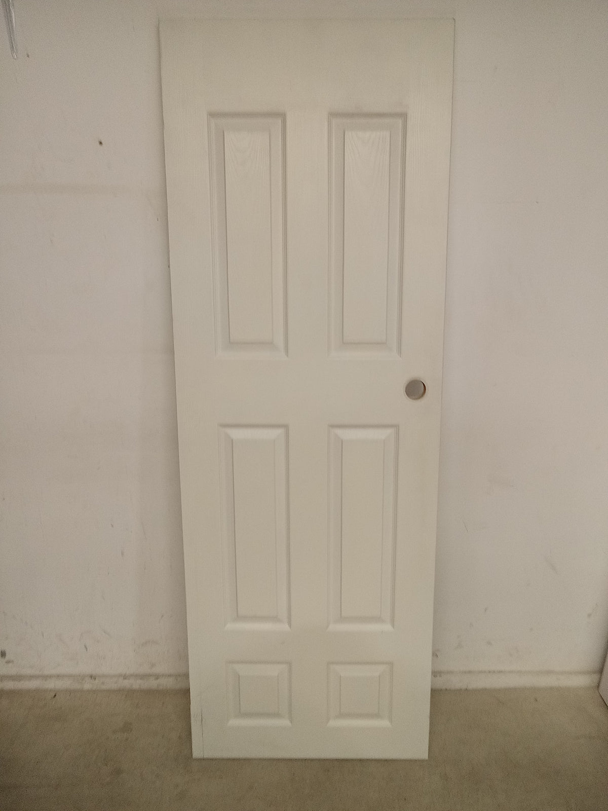 80" x 28" White Interior Door