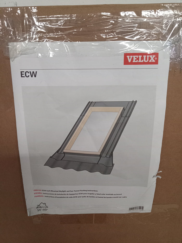 Velux ECW Curb Mounted Skylight and Sun Tunnel
