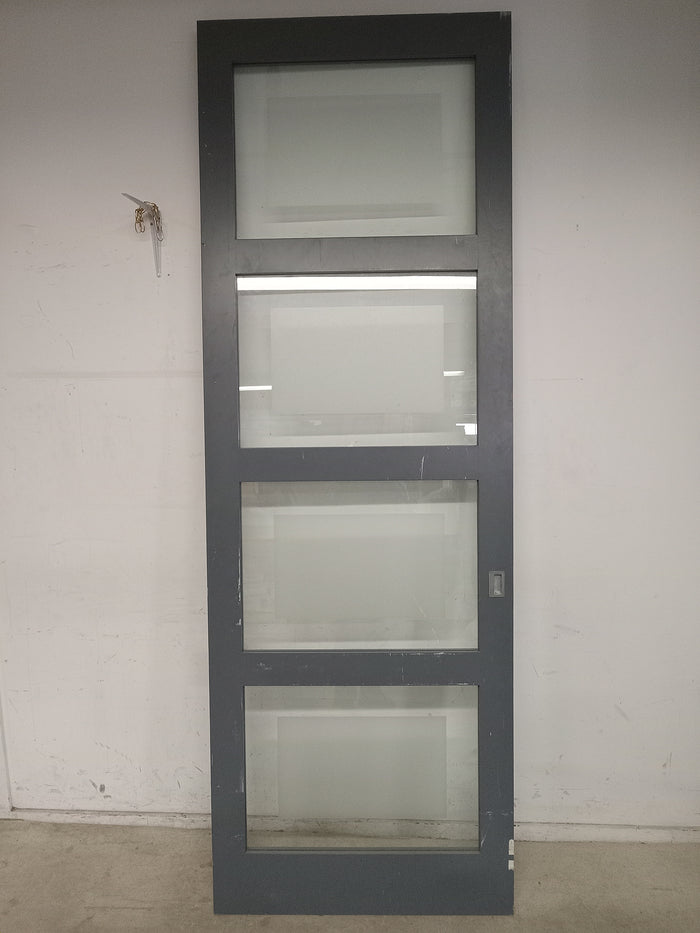 36" x 105" 4 Glass Interior Door