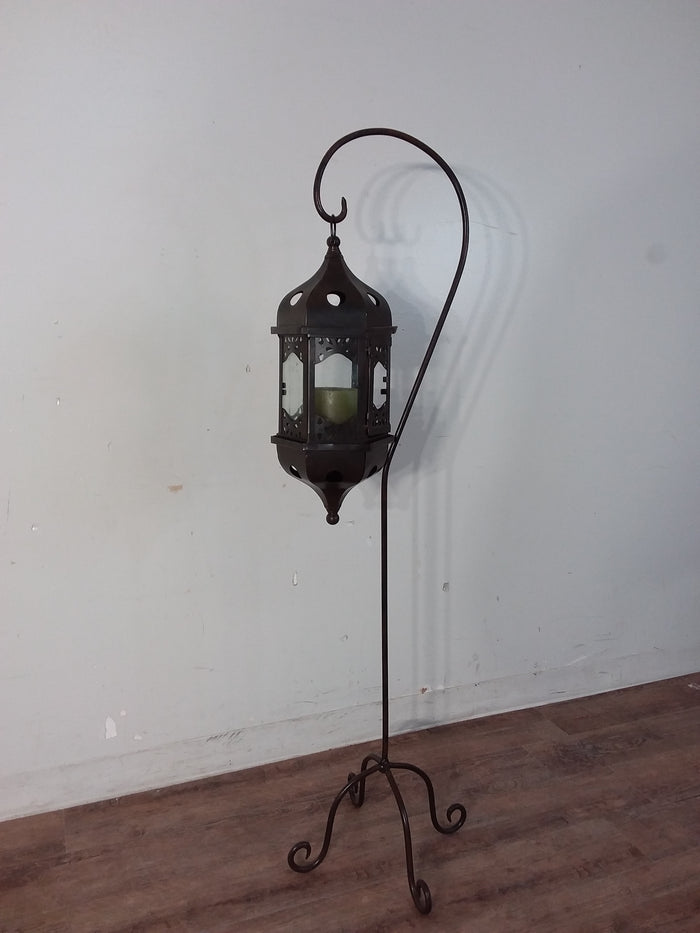 Old Fashioned Lantern With Candle