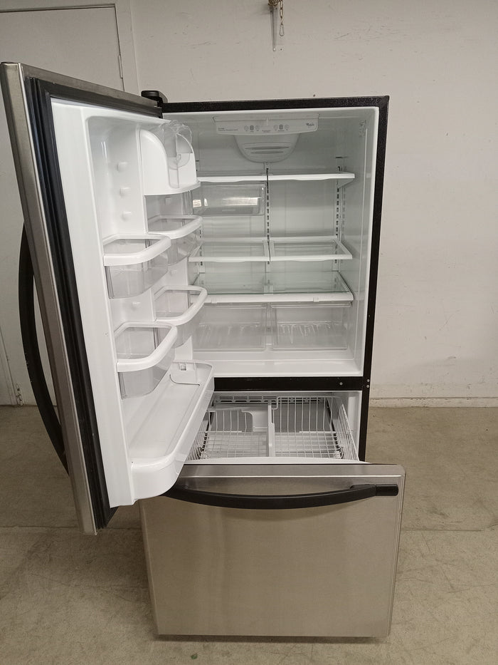 29.5"W Whirlpool Gold Stainless Steel Refrigerator