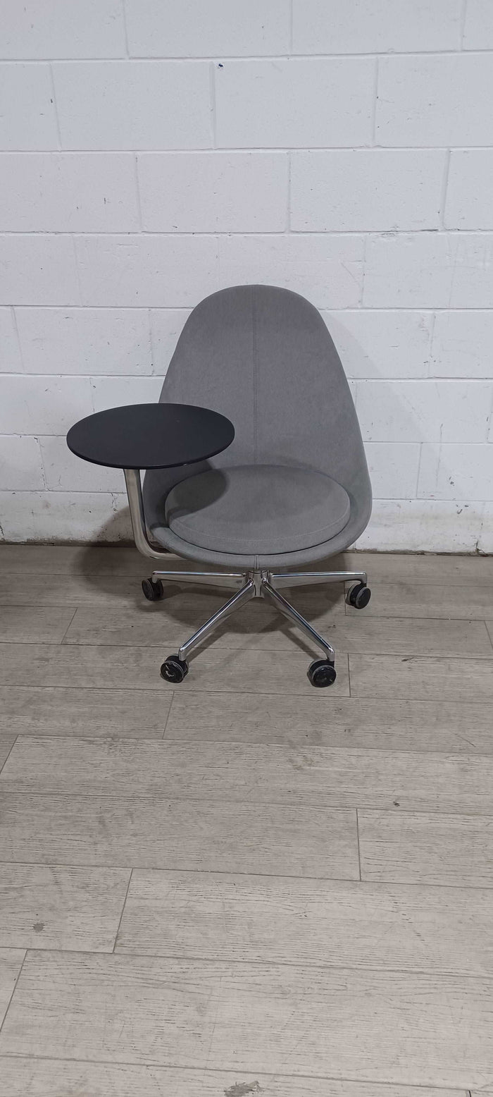 Keilhauer Swivel Desk Chair - Light Gray