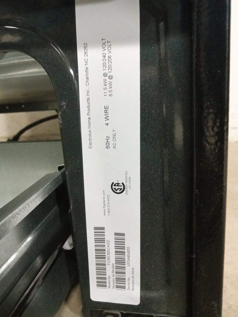 30"W Frigidaire Electric Range