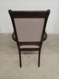 Set of 2 18.5"W Brown Dining Chairs