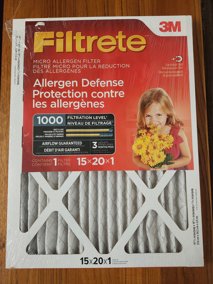 Micro Allergen Filtre