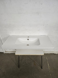 Solid Surface Vanity Top - Resin Streamline K-1801