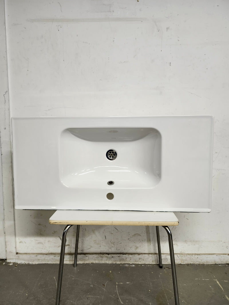 Solid Surface Vanity Top - Resin Streamline K-1801