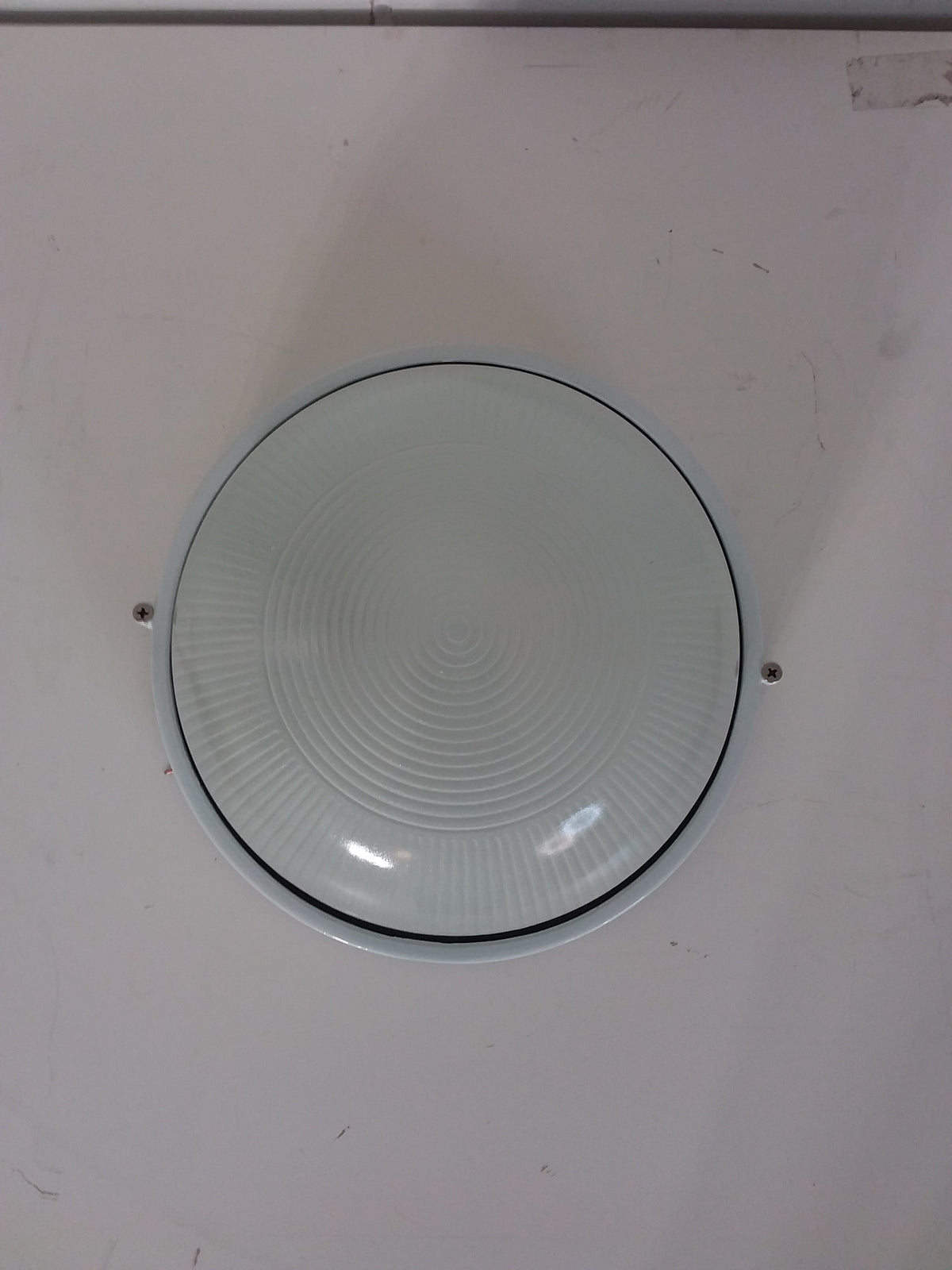 White Outdoor Flush Mount Fixture