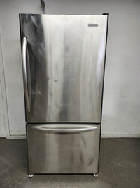33"W Stainless Steel Kitchen Aid Fridge