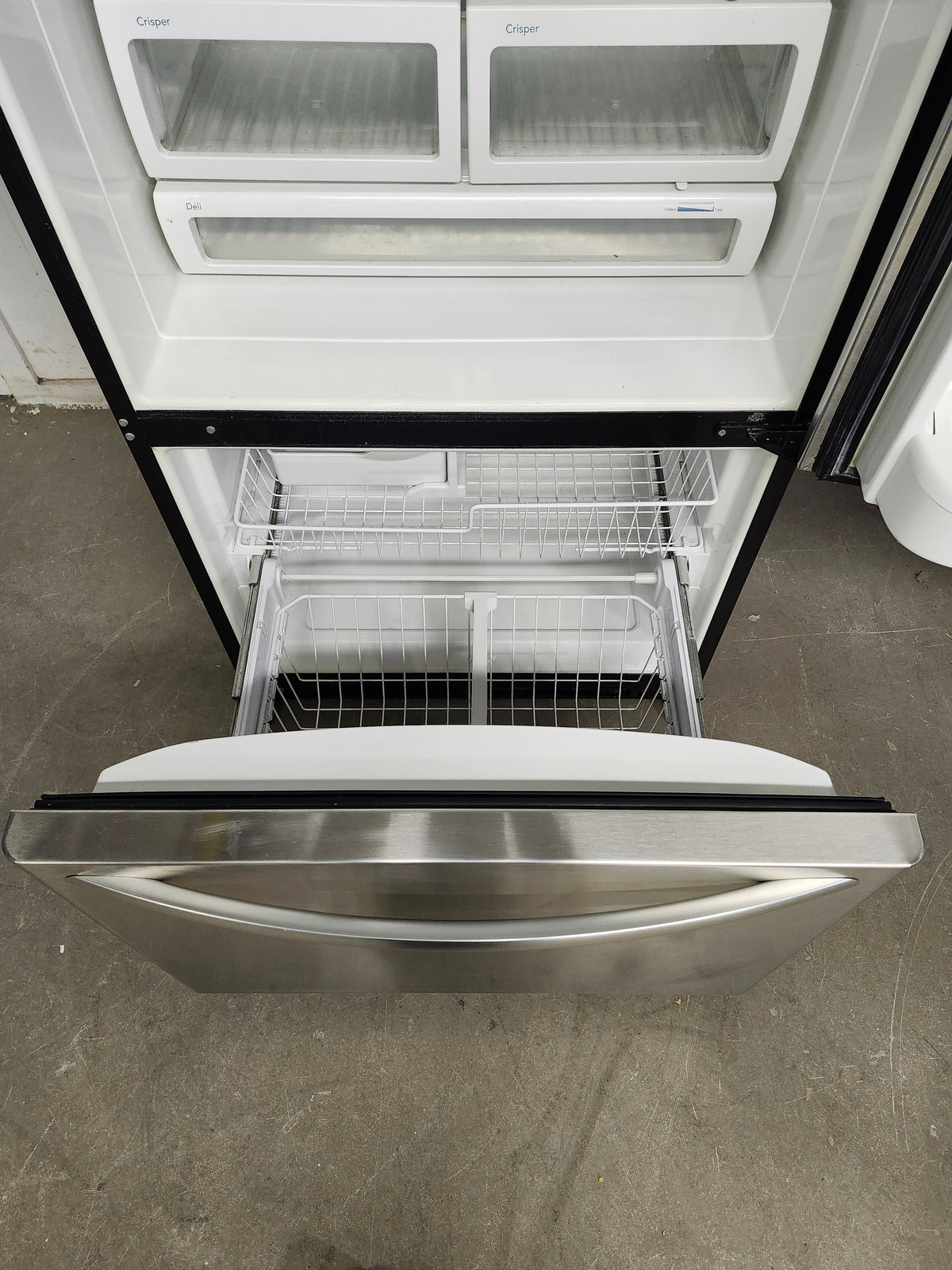 33"W Stainless Steel Kitchen Aid Fridge