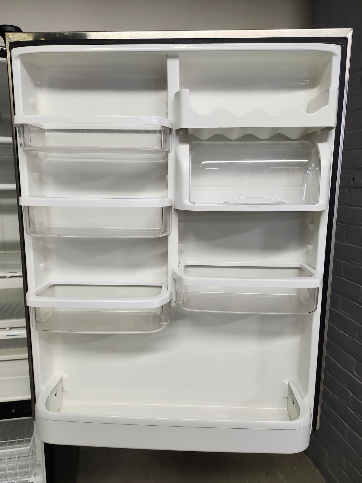 33"W Stainless Steel Kitchen Aid Fridge