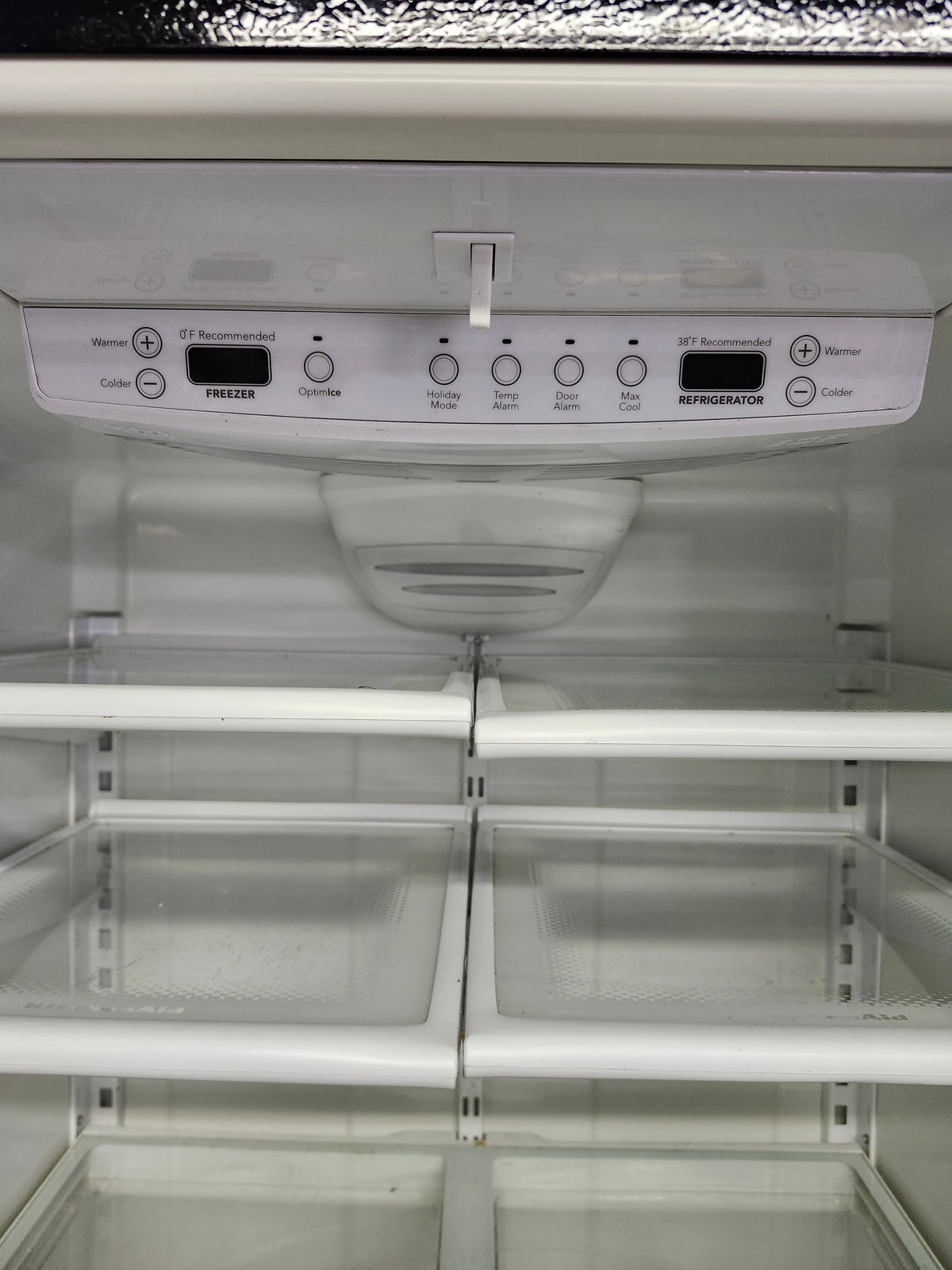 33"W Stainless Steel Kitchen Aid Fridge