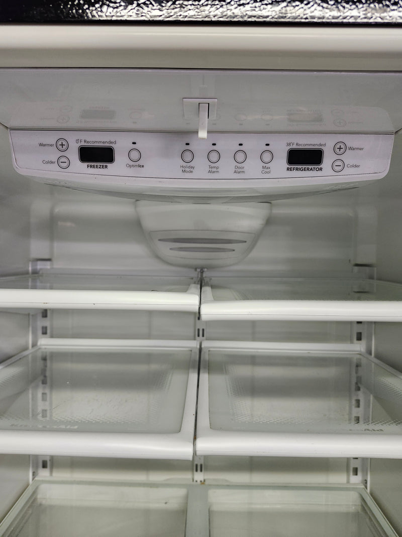 33"W Stainless Steel Kitchen Aid Fridge