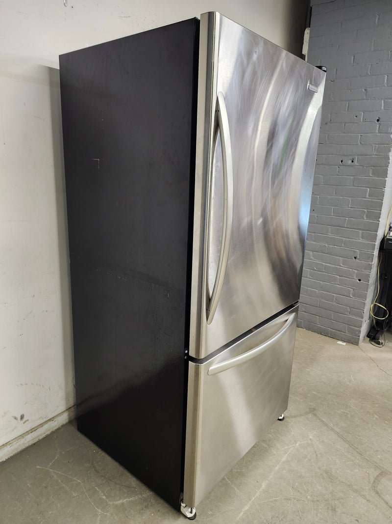33"W Stainless Steel Kitchen Aid Fridge