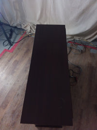 Dark Mahogany Veneer Fireplace