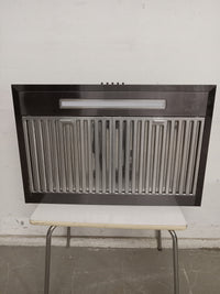 30" Vissani Black Stainless Steel Wall Mount Range Hood