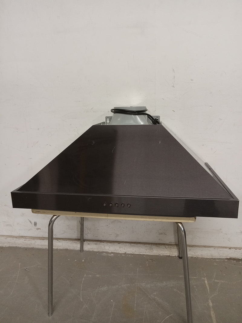 30" Vissani Black Stainless Steel Wall Mount Range Hood