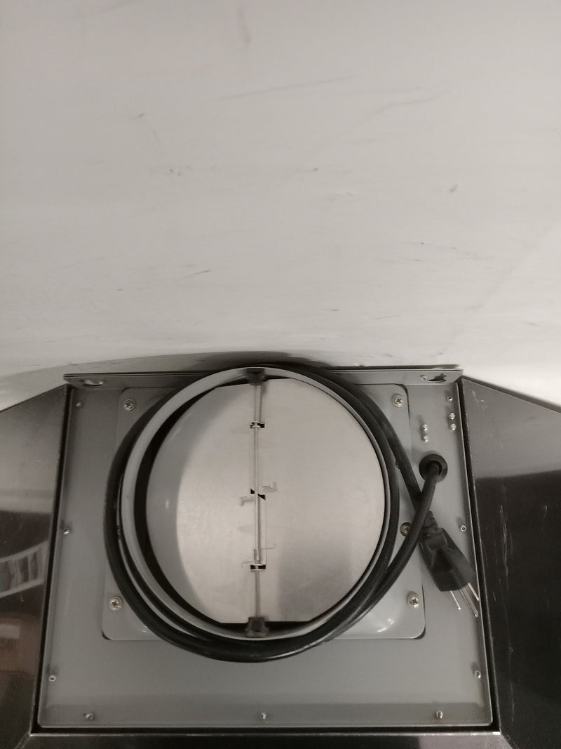 30" Vissani Black Stainless Steel Wall Mount Range Hood