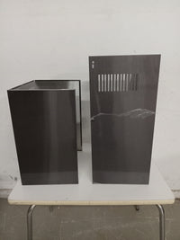 30" Vissani Black Stainless Steel Wall Mount Range Hood