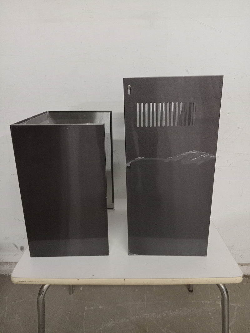 30" Vissani Black Stainless Steel Wall Mount Range Hood