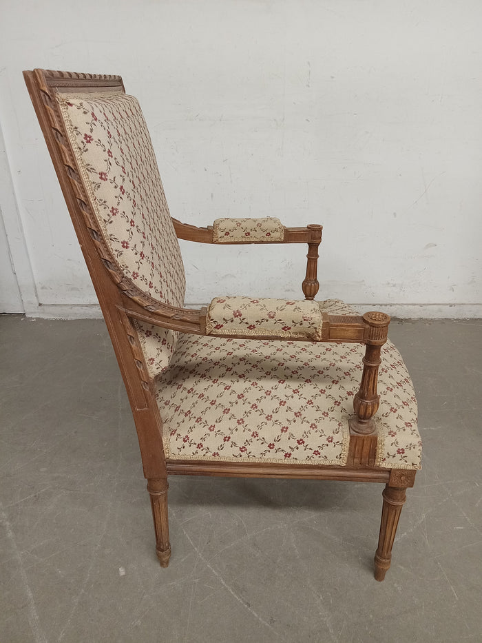 24"W Classic Carved Armchair