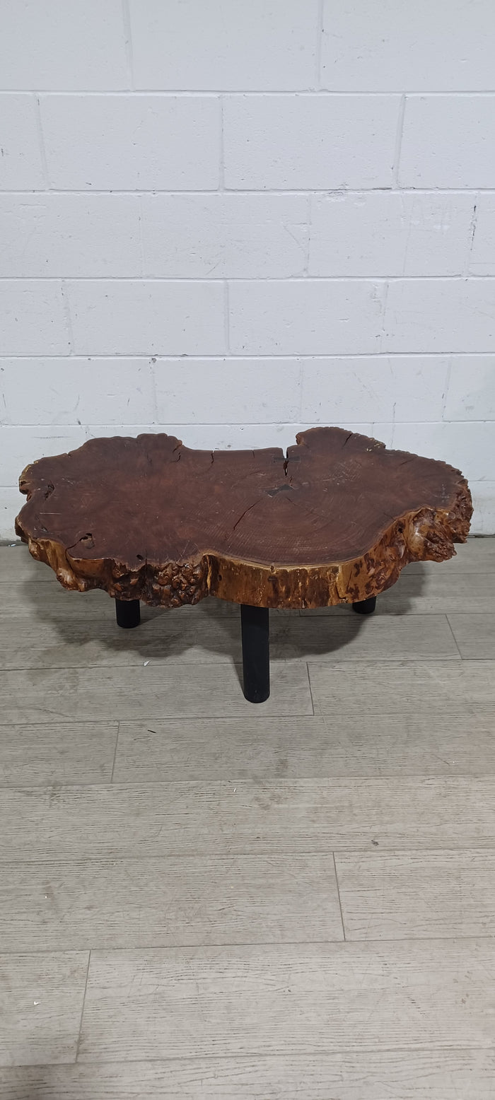Wood Trunk Coffee Table