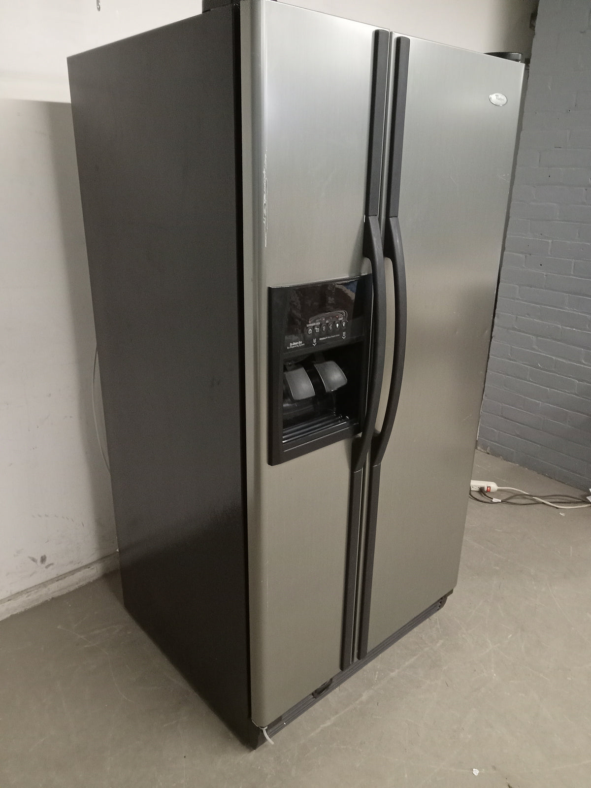 WHIRLPOOL Stainless Steel Side By Side Refrigerator