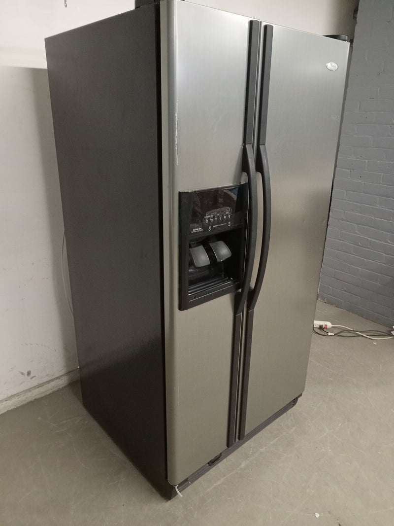 WHIRLPOOL Stainless Steel Side By Side Refrigerator