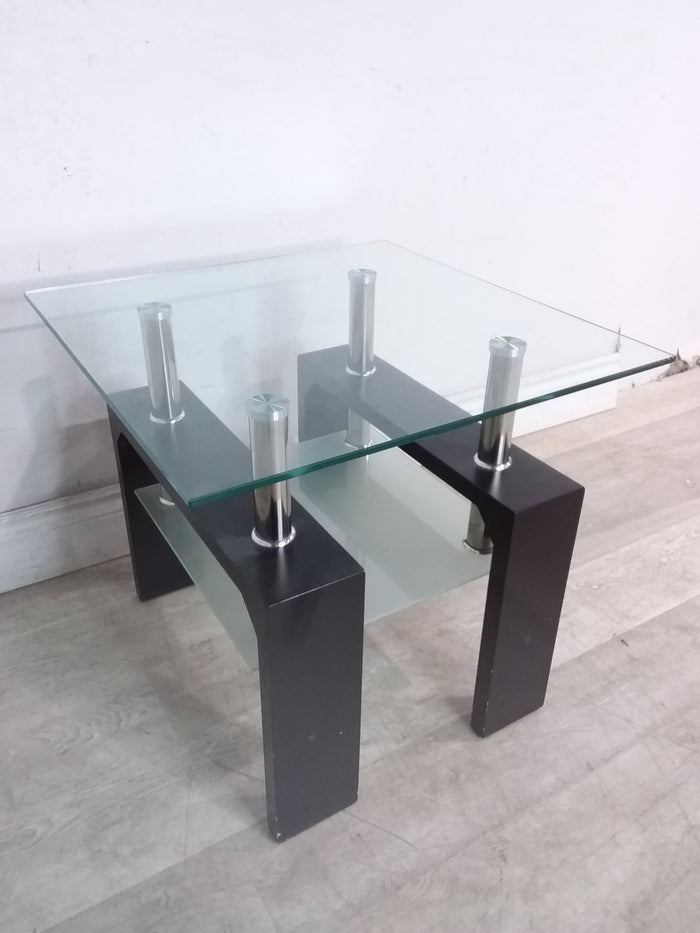 21" Glass Coffee Table