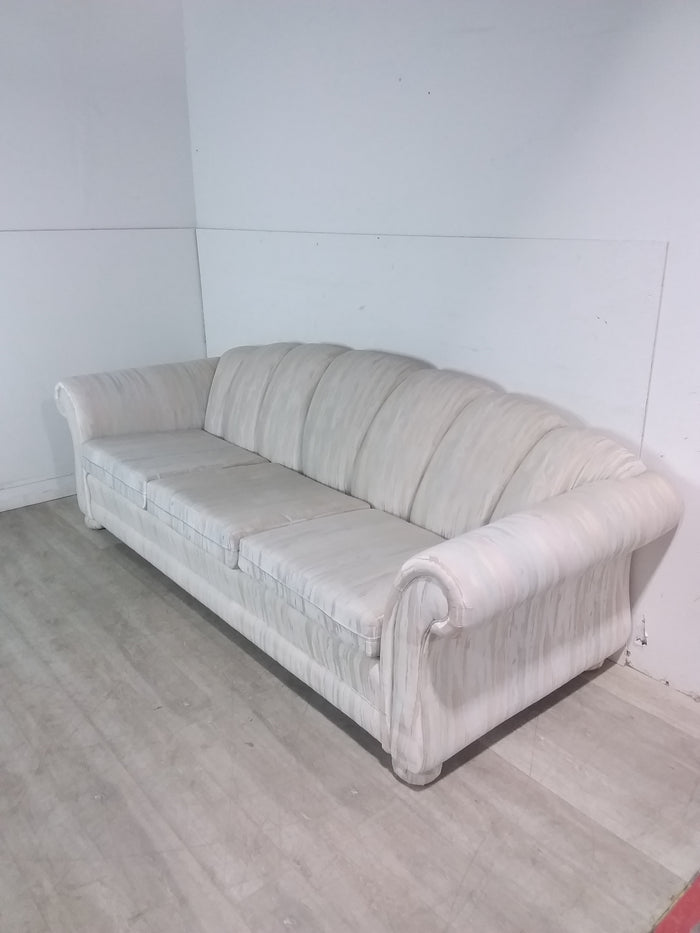90" Bright White Sofa