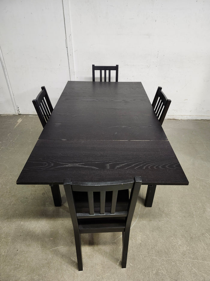IKEA BJURSTA Extendable Dining Table Set
