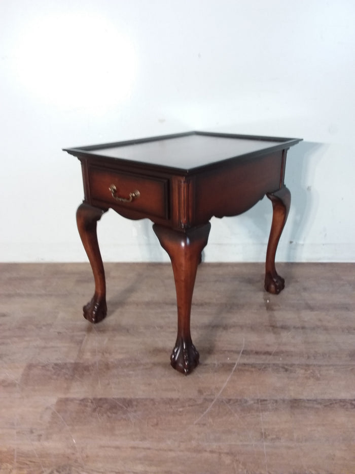 Classic Wood End Table