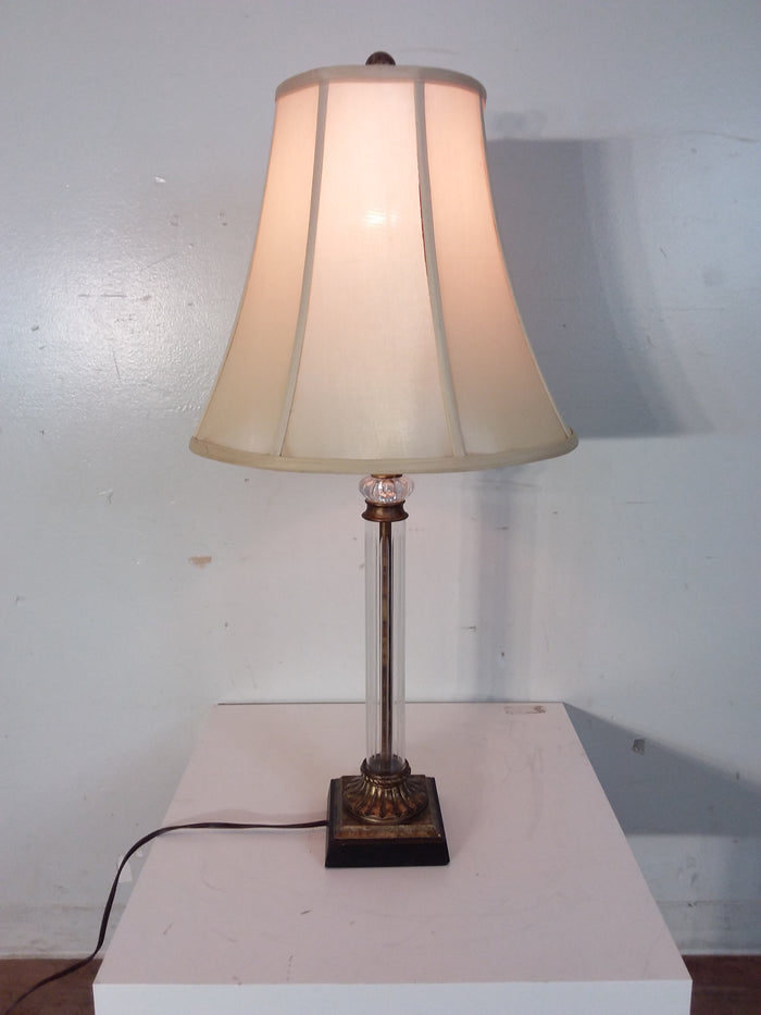 Wood & Acrylic Table Lamp