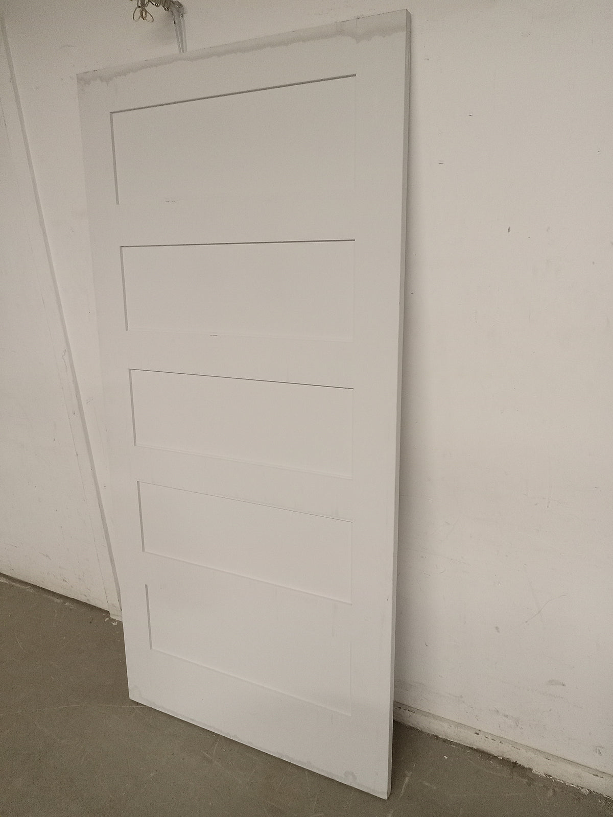 38" x 80" Trimlite Primed Shaker Panel Interior Door