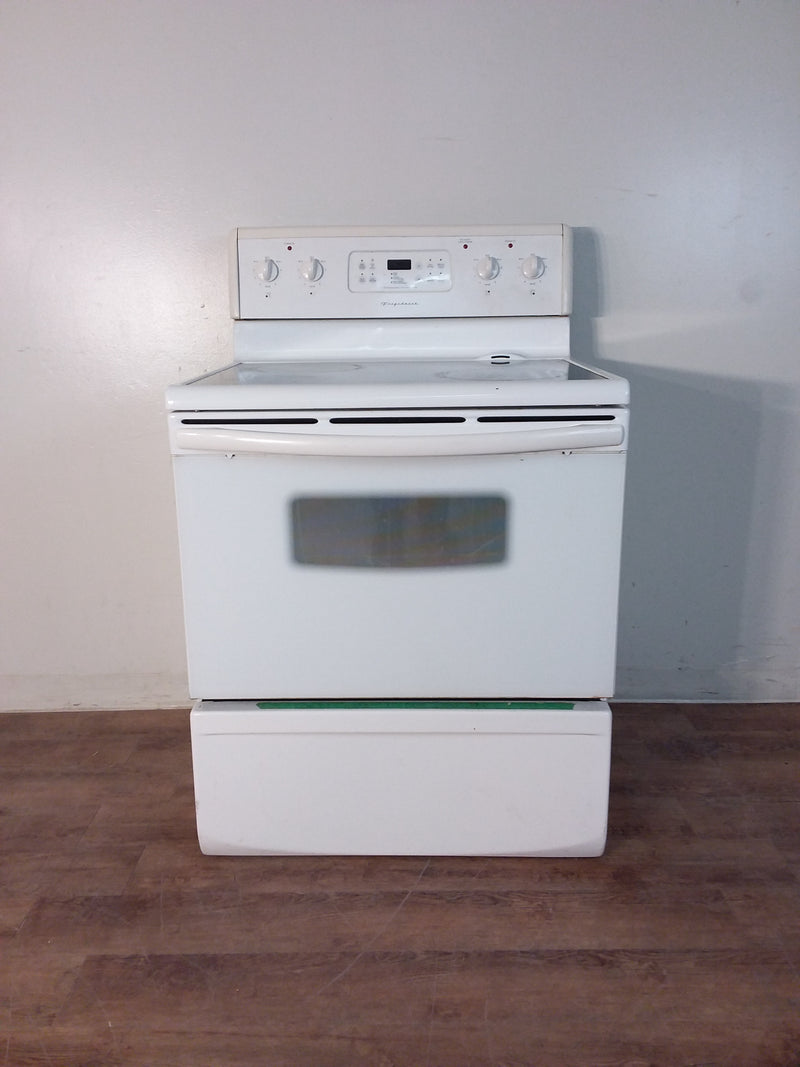White Frigidaire Stove