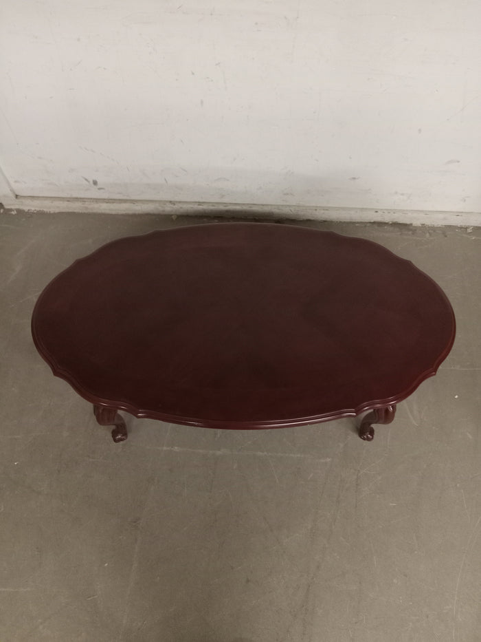 47"W Red Coffee Table