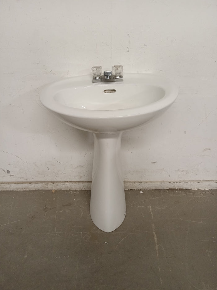 24"W Pfister Pedestal Sink