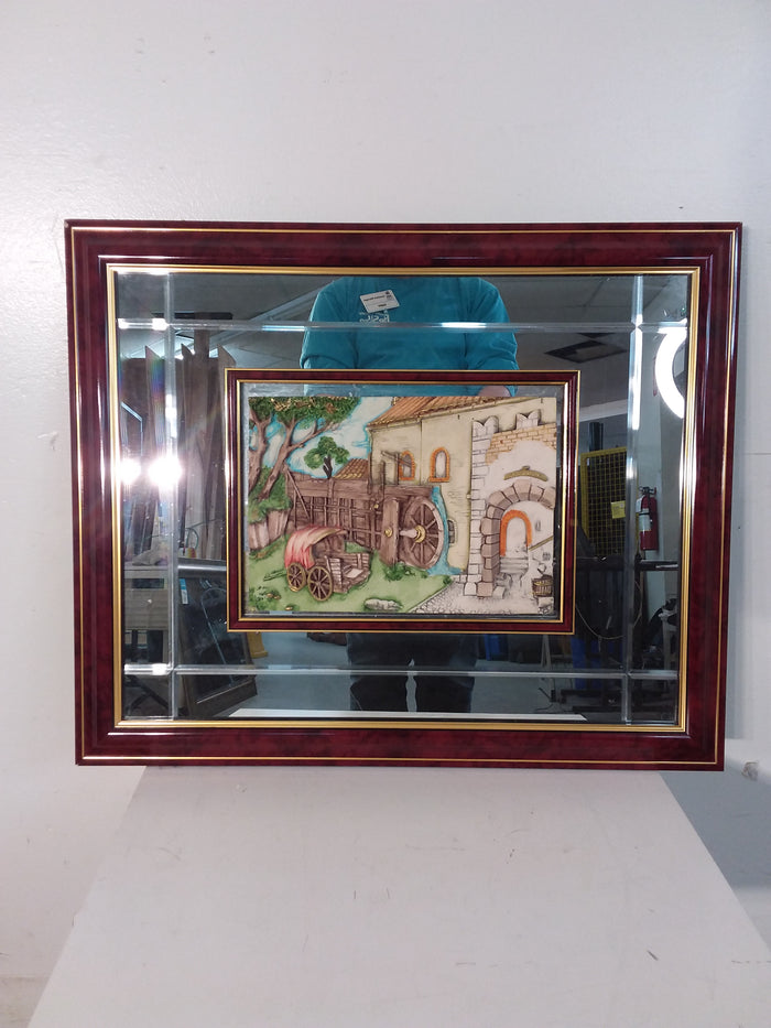 Old Mill Framed Relief