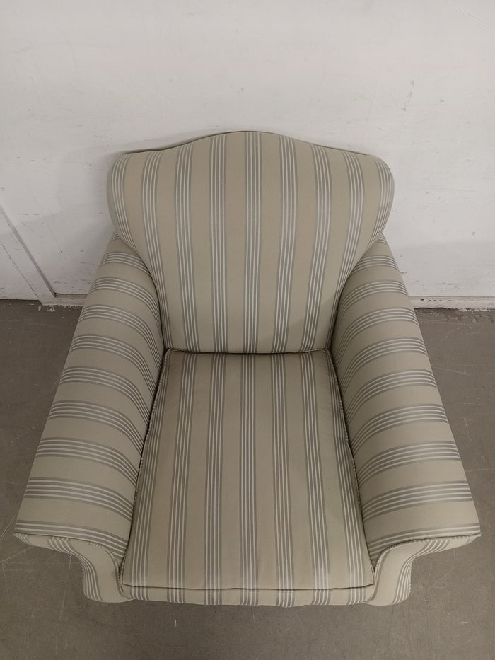 RESTORATION HARDWARE Striped Accent Chair 40"W