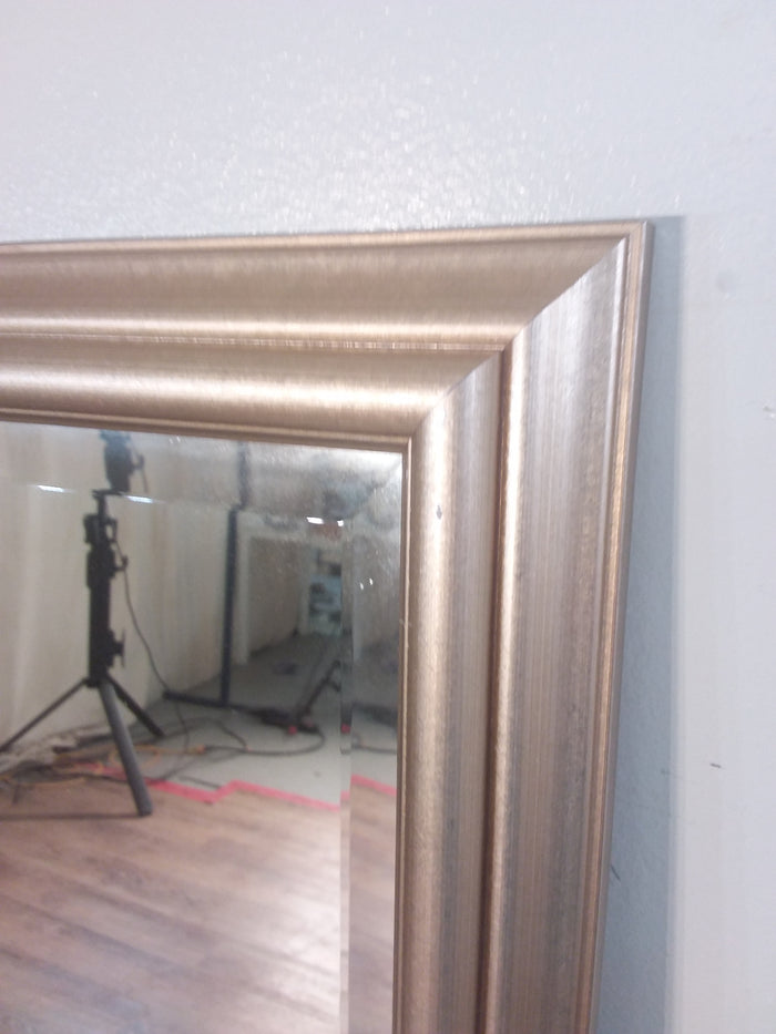Gold Finish Framed Mirror