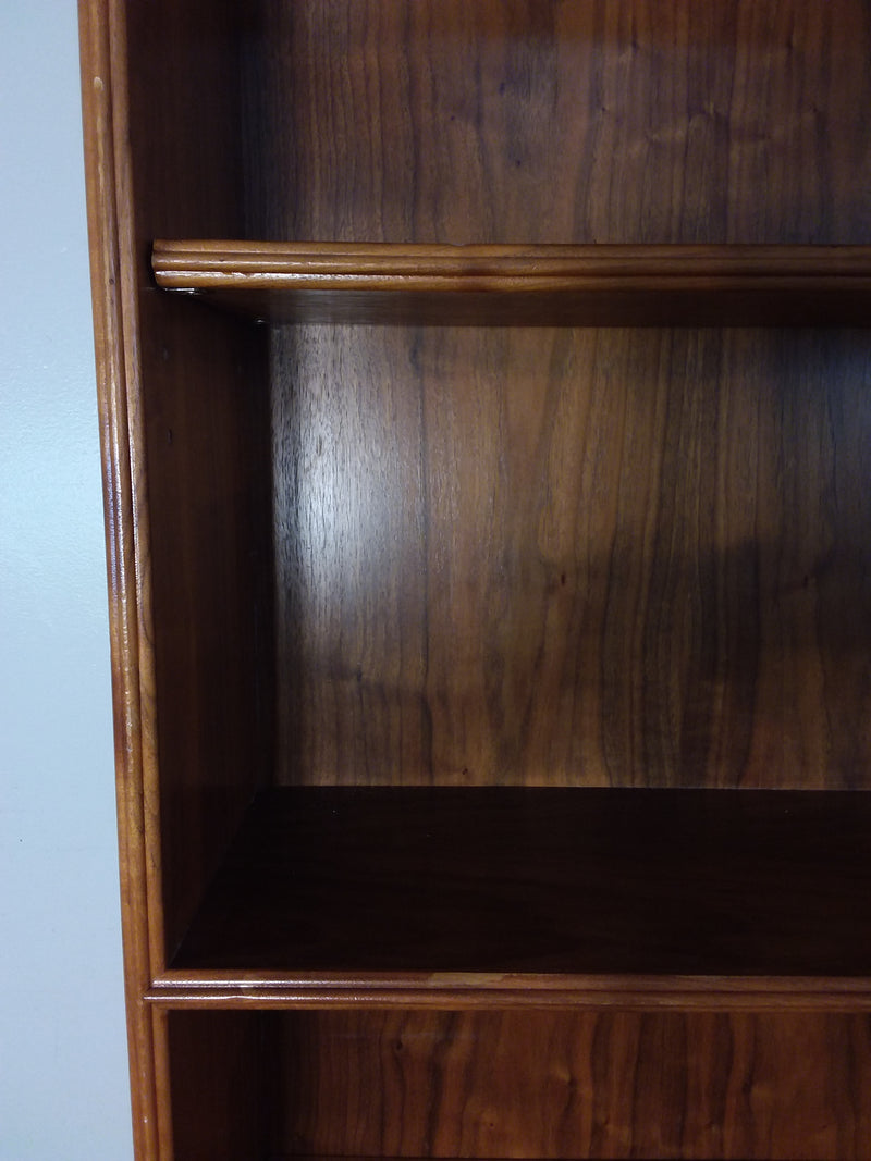 Wide Wooden Book Shelf