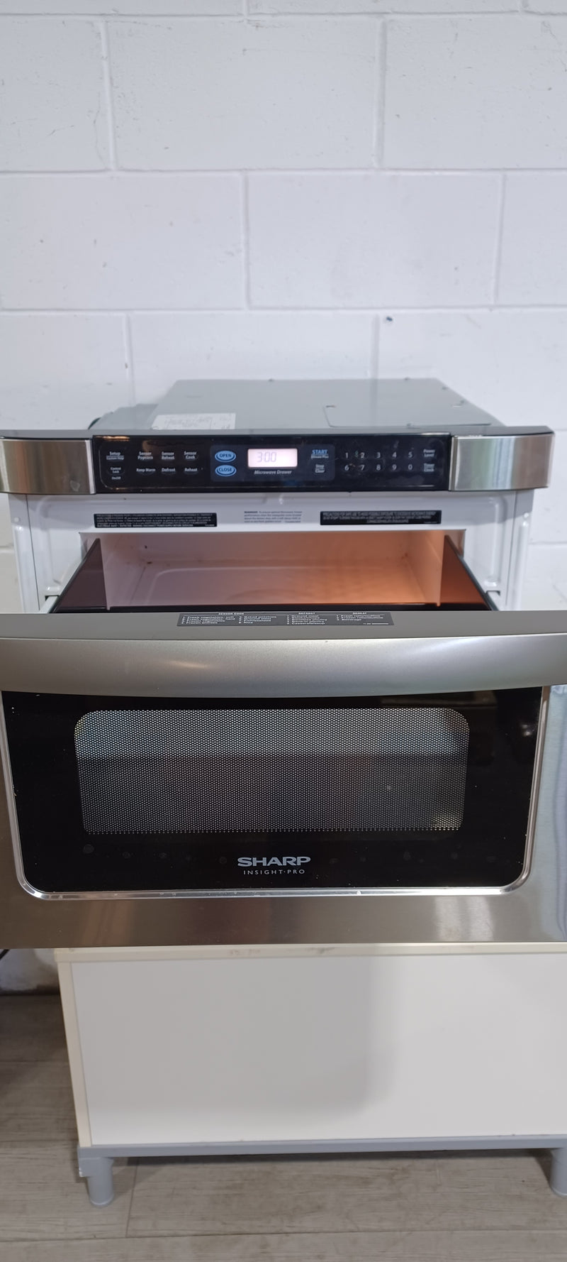 Touch Free Microwave Drawer