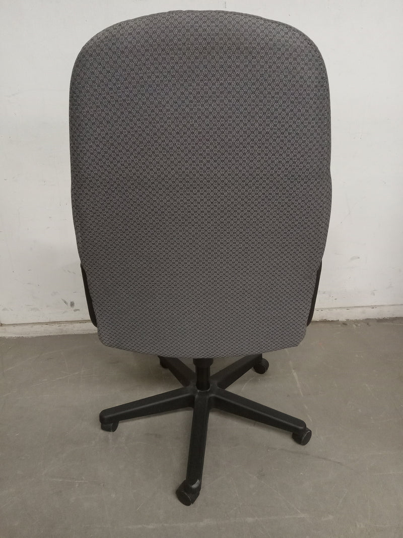 GLOBAL UPHOLSTERY Grey Office Chair