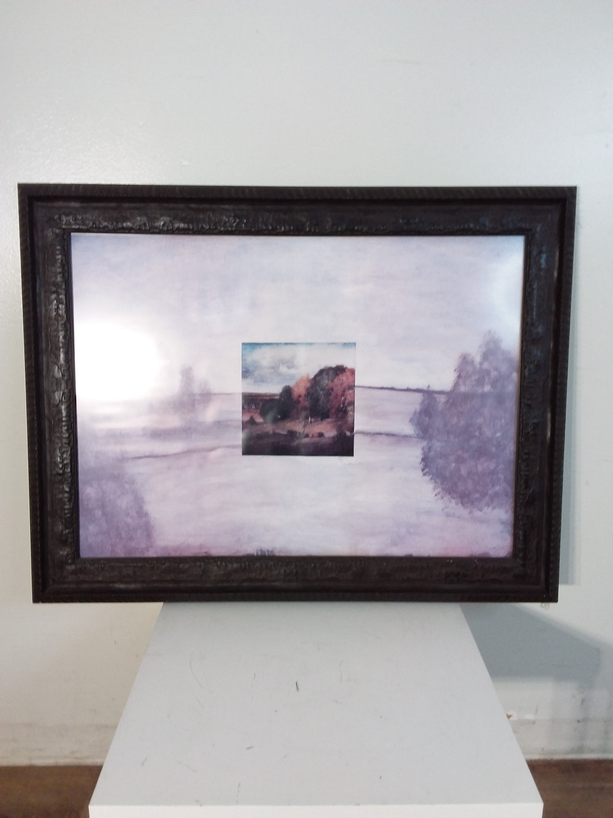 Inset Landscape Framed Print